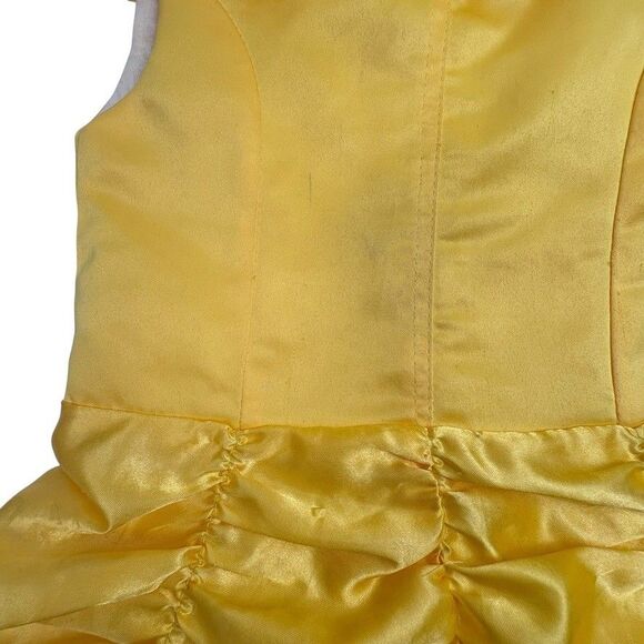 Belle Beauty & Beast Ball Gown Dress Halloween Costume Disney Princess 110 5 - Picture 6 of 16